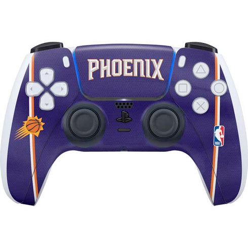 NBA Phoenix Suns Jersey PS5 Controller Skin